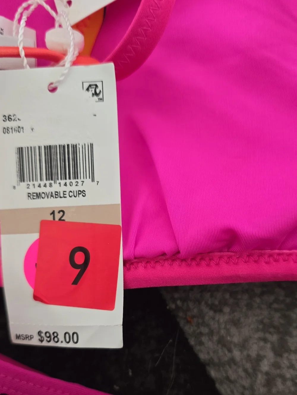 Carmen Marc Valvo Hot Pink Bottoms And Trina Turk Top Sz Lg Nwt